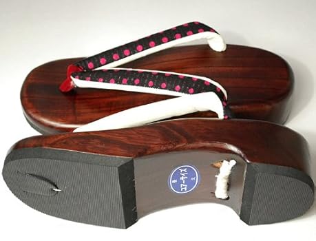 値下げ！超貴重品！年代物のポックリ桐下駄。 getamen2-bwll.jpg